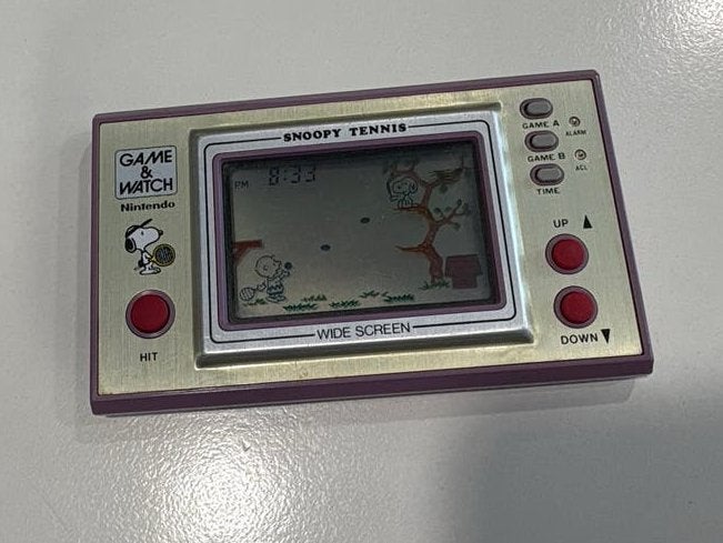 Nintendo Game & Watch Snoopy Tennis - Breedbeeld, Ophalen of Verzenden, Gebruikt, Overige modellen, Overige controllers