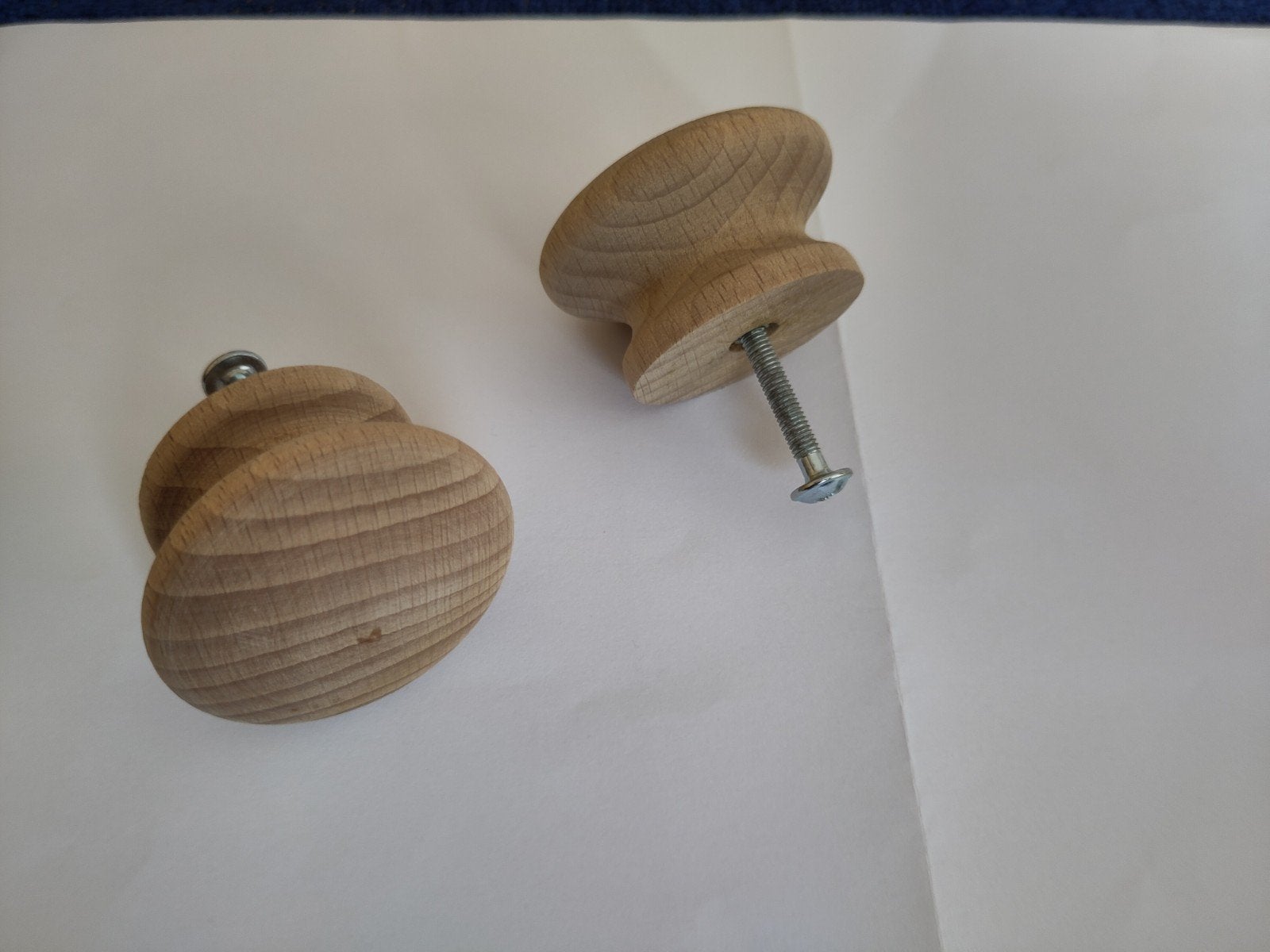 Houten deurknojes, Ophalen of Verzenden, Zo goed als nieuw