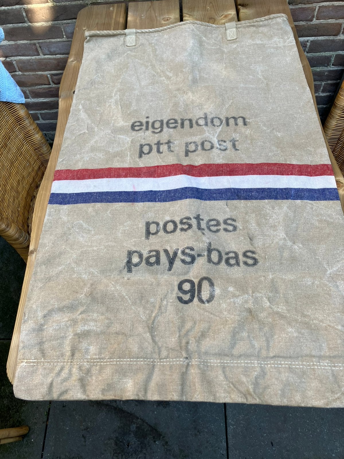 Orginele PTT postzak 1 m bij 62 cm, Ophalen of Verzenden, Huis en Inrichting
