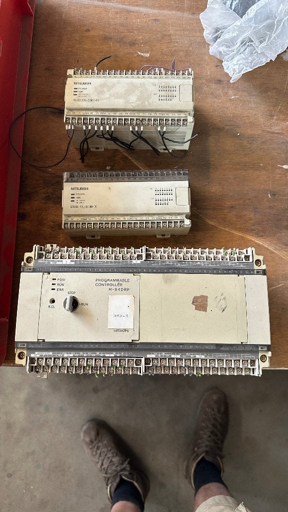 Mitsubishi Hitachi PLC's, Ophalen, Gebruikt