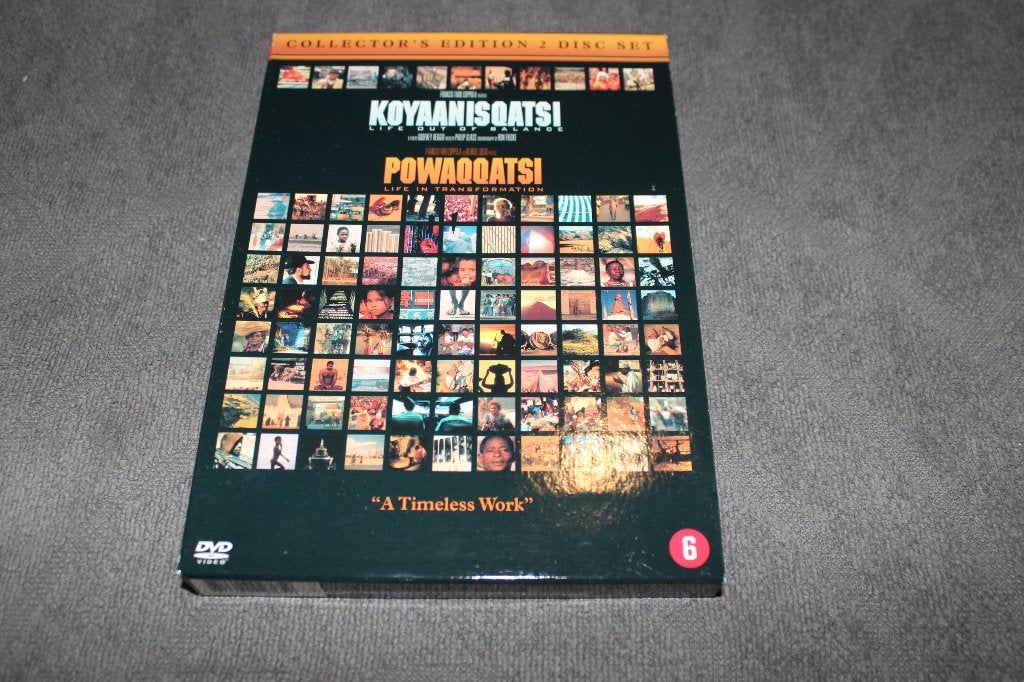 DVD Koyaanisqatsi / Powaqqatsi, Cd's en Dvd's, Documentaire, Nederlands, Ophalen of Verzenden, Vanaf 6 jaar