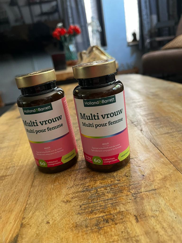 H&B Multi  Vrouw Vitaminen 104 st, Ophalen of Verzenden, Zo goed als nieuw