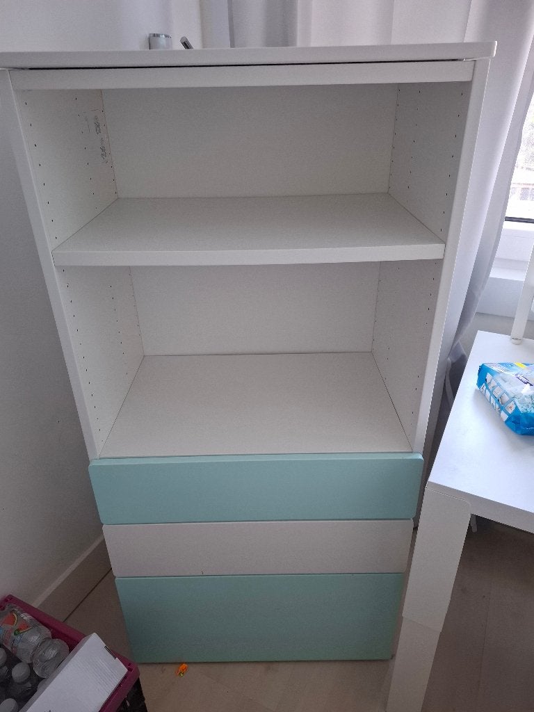 Ikea smastad/platsa boekenkast, Ophalen, Met plank(en), Gebruikt, 100 tot 150 cm