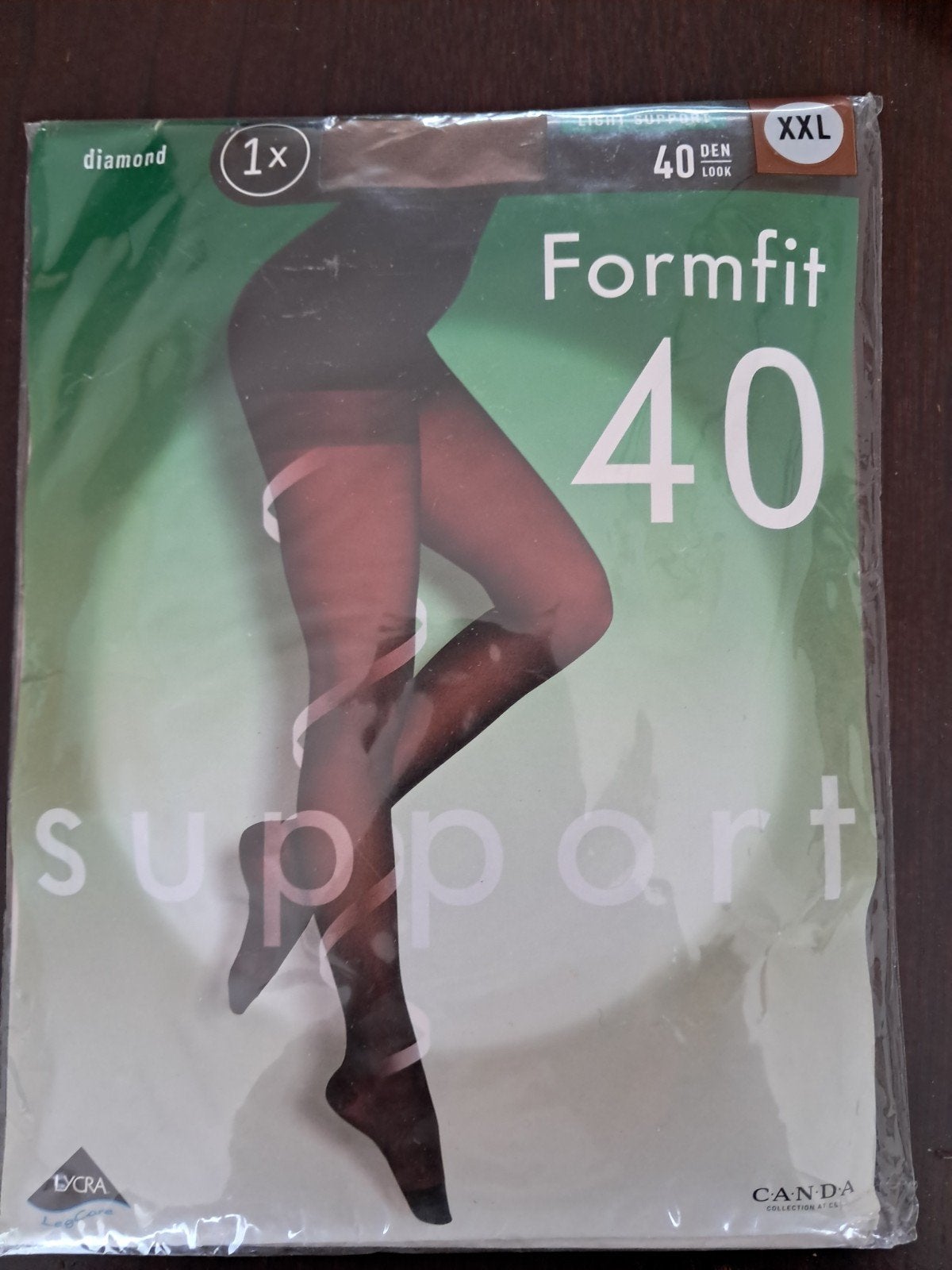 Canda diamond 40d support steunpanty xxl, Ophalen of Verzenden, Zo goed als nieuw, Overige kleuren, Panty
