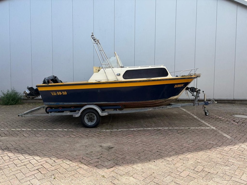 Polyester Kruiser 530 | incl. trailer & 60PK Mercury, Overige merken, Gebruikt, Binnenboordmotor, 5 m