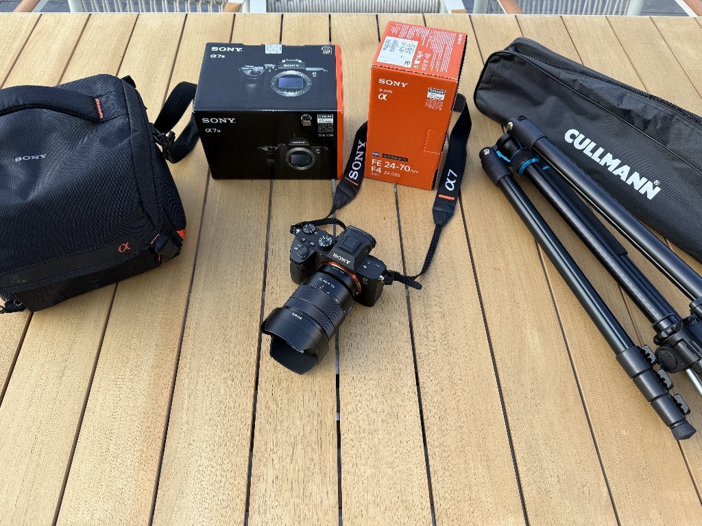 Sony A7 III - 700clicks - + Sony SEL24-70mm F4 + Sony Tas, Audio, Tv en Foto, Fotocamera's Digitaal, Compact, Ophalen of Verzenden