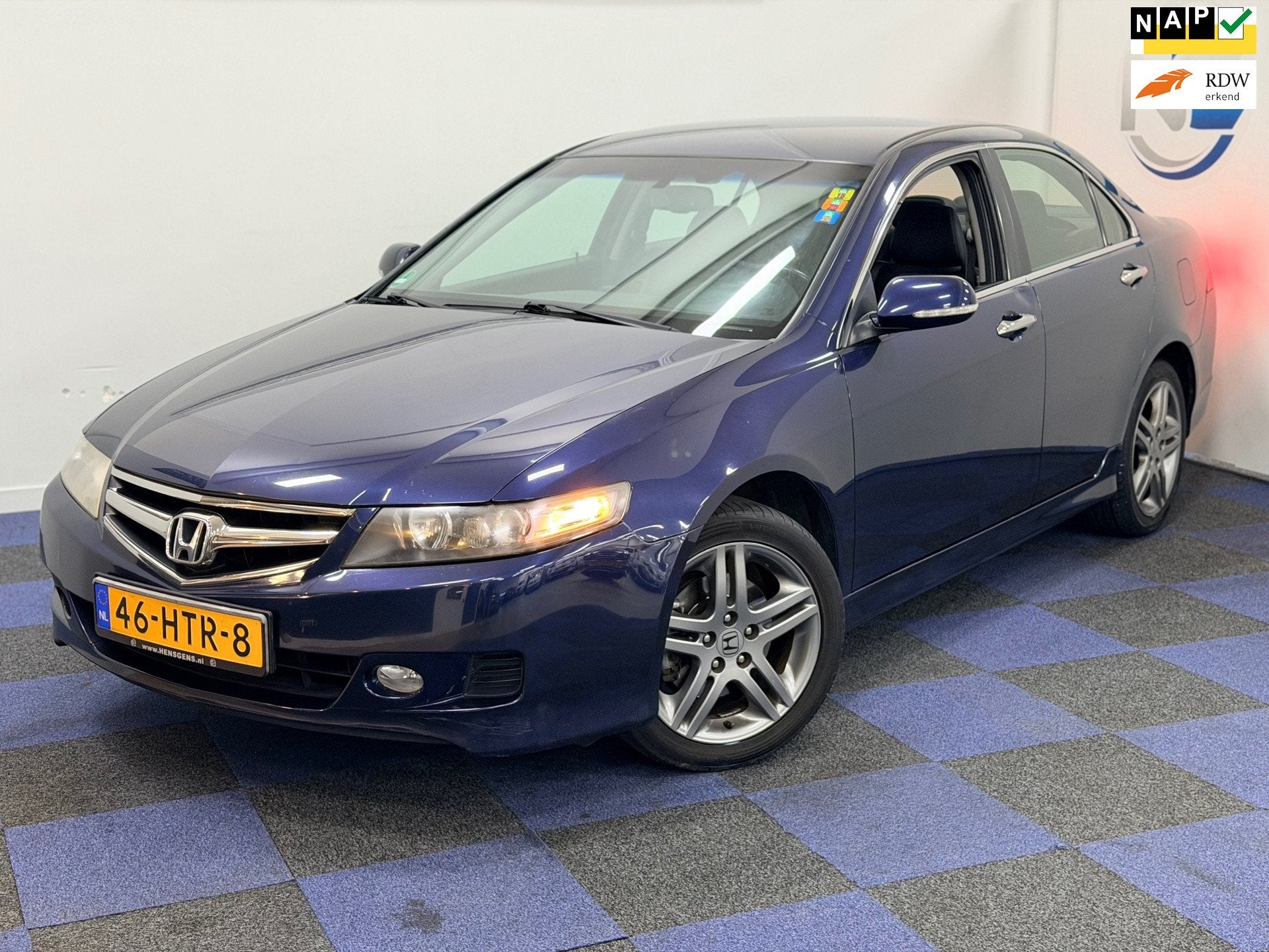 Honda Accord 2.0i Business / DEALER ONDERHOUDEN / SUPER NETJ, 4 cilinders, Blauw, Origineel Nederlands, Sedan