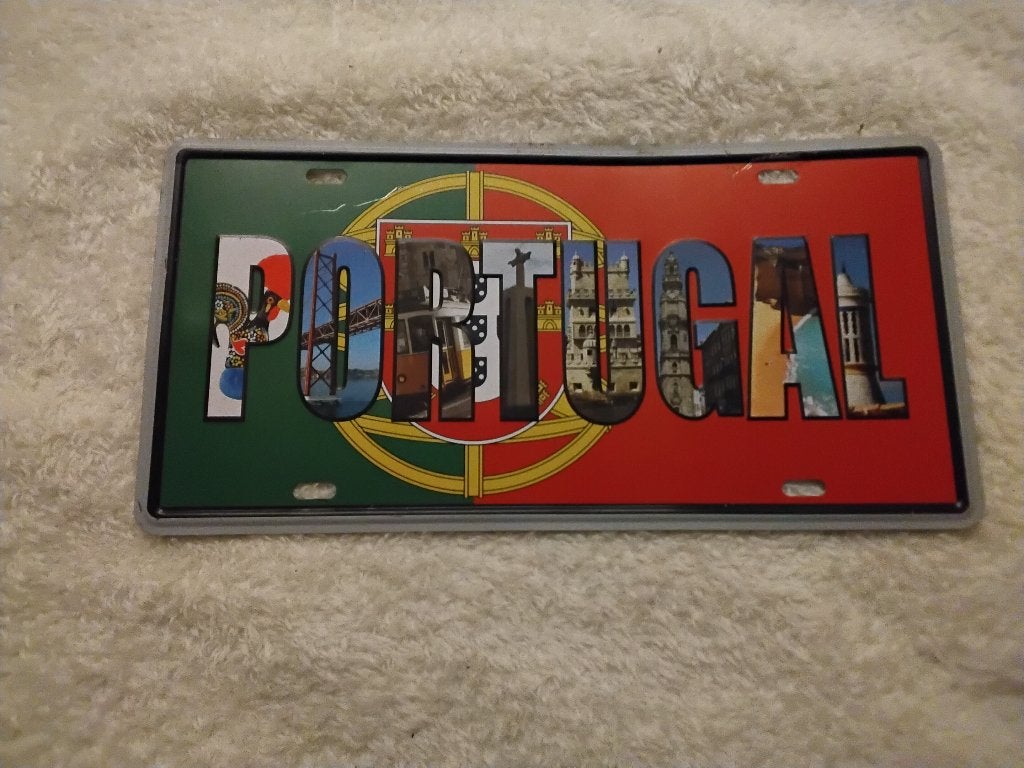souvenir nummerplaat Portugal, Verzenden