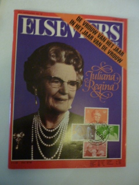 Elseviers magazine - mei 1975 Juliana Regina, Verzenden, Gelezen