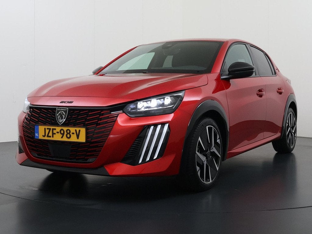 Peugeot 208 GT 100pk | Navigatie | Automatische airco | Came, Auto's, Peugeot, Parkeersensor, 101 pk, Gebruikt, 1199 cc