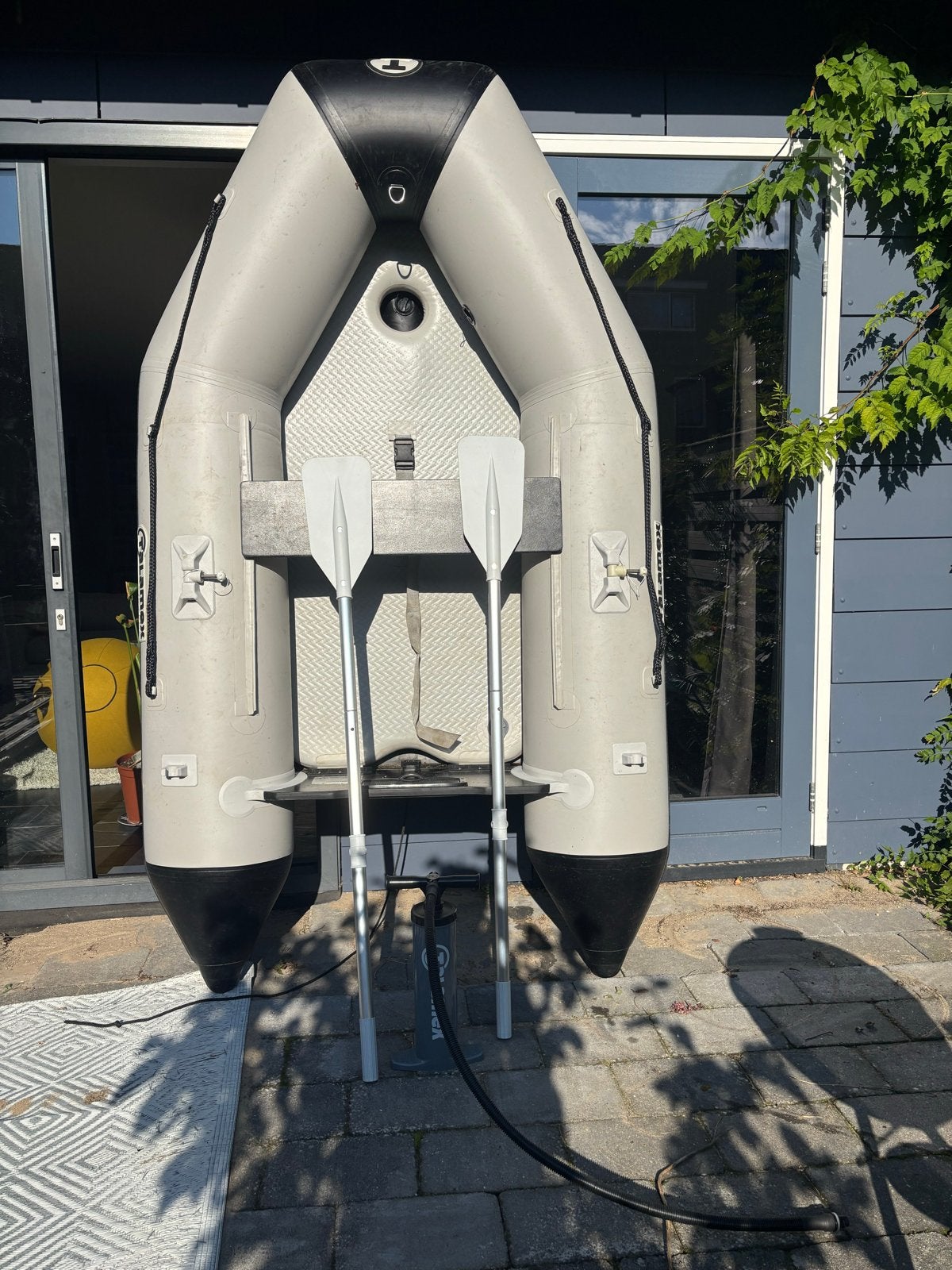 Talamex QLA250 Rubberboot  uit 2021 - weinig gebruikt, Watersport en Boten, Ophalen, Airdeck, Zo goed als nieuw, Opbergtas