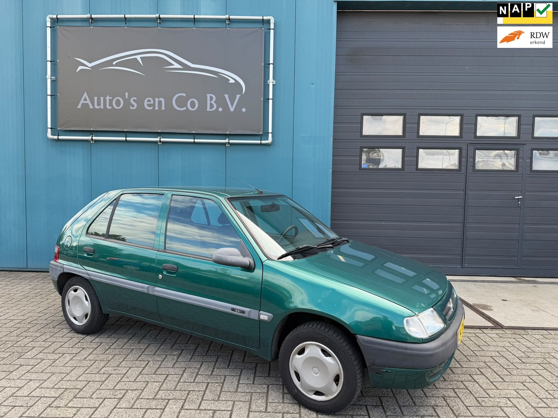 Citroen Saxo 1.1i X Stuurbekr elec ramen NL Auto NAP Inruilk, 4 cilinders, Saxo, Origineel Nederlands, Bedrijf