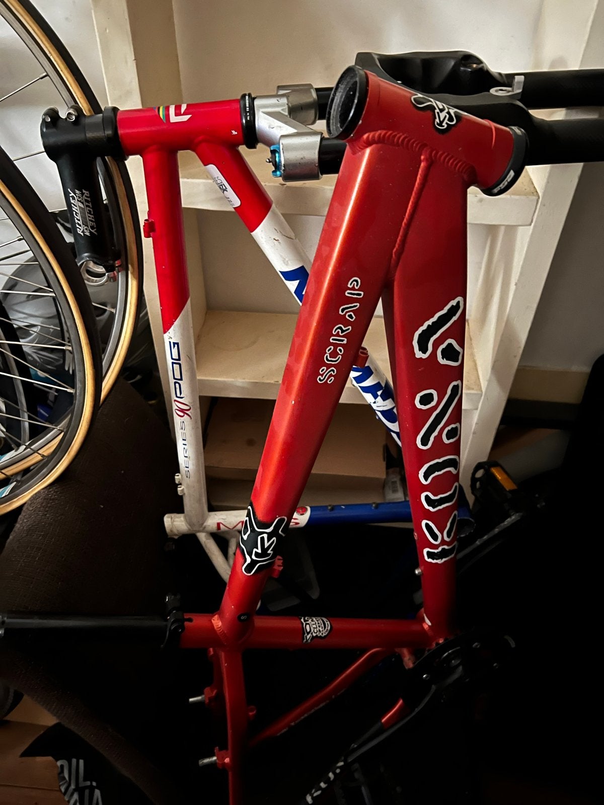 Mountainbike frames: Schwinn PDG90 & Kona Scrap, Ophalen of Verzenden, Gebruikt, Overige merken