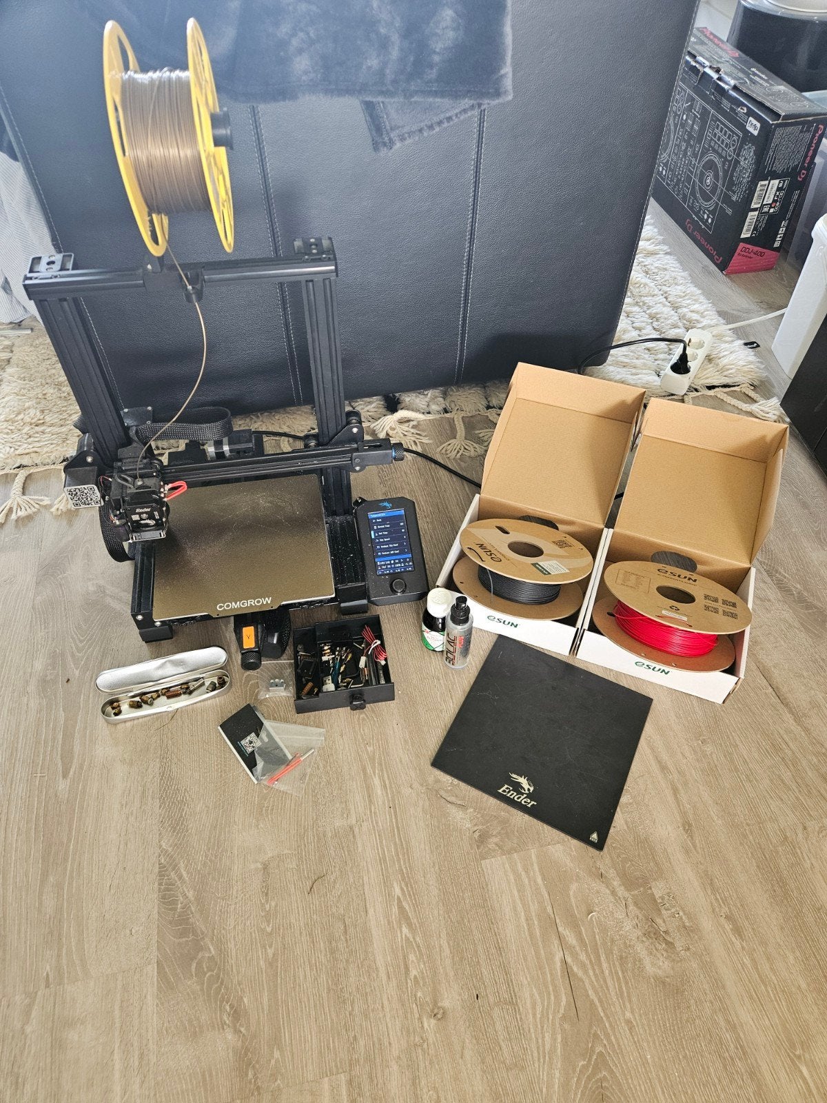 Creality Ender 3 v2 3D printer, Ophalen, Zo goed als nieuw