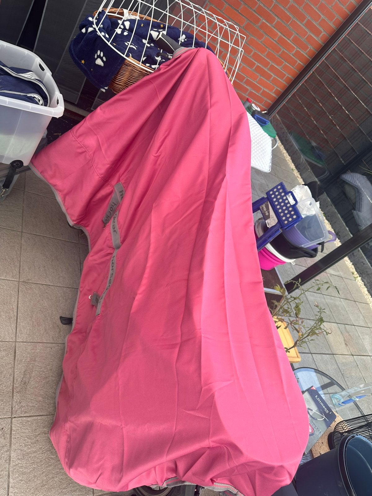 Horsegear zomerdeken pink, Verzenden, Nieuw