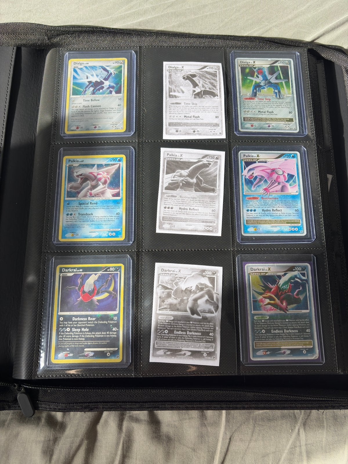 Pokemon Sinnoh Custom Binder met Holo’s, rares en Lv X’s, Verzenden, Zo goed als nieuw