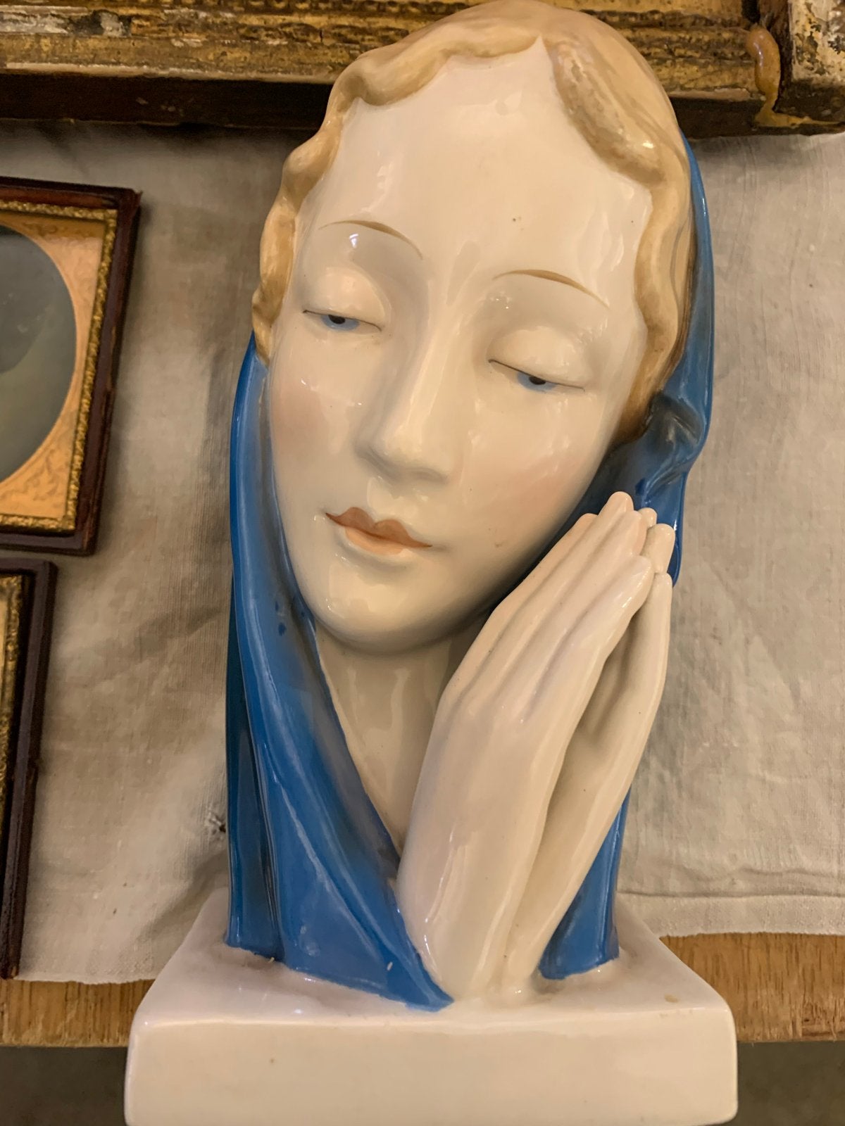 Zeldzame Antieke Serene Maria Goebel duitsland 1930, Ophalen of Verzenden