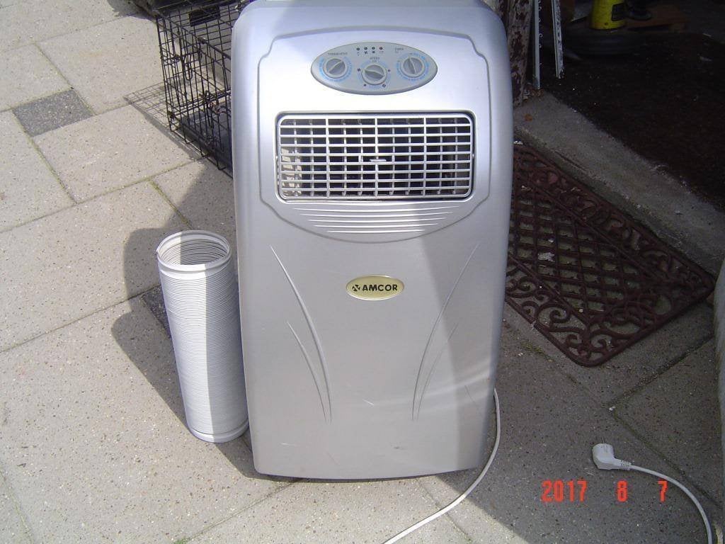 Mobiele Airco (Amcor / EuroM 180), Witgoed en Apparatuur, Airco's, Ophalen, Koelen en Ontvochtigen, Timer, 3 snelheden of meer