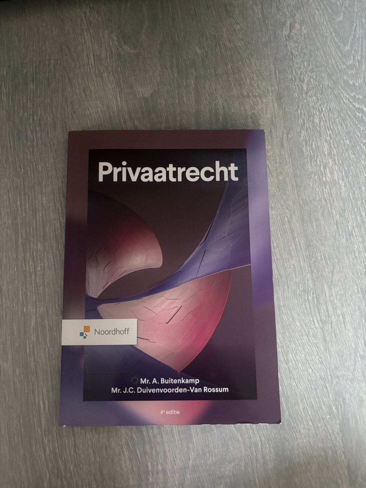 Mr.J.C. Duivenvoorden- van Rossum - Privaatrecht, Ophalen, Sociale wetenschap, Zo goed als nieuw, Mr.J.C. Duivenvoorden- van Rossum; Mr.A. Buitenkamp