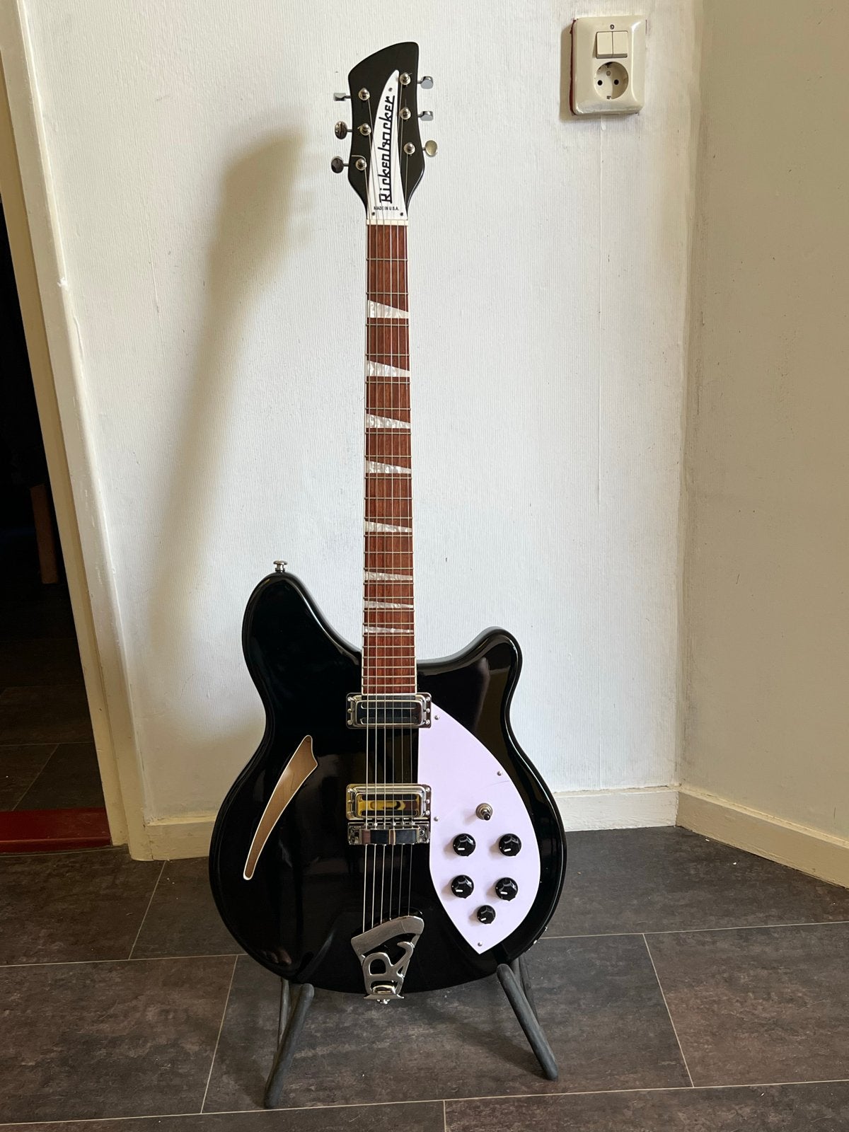 Rickenbacker 360 kopie, Ophalen of Verzenden, Zo goed als nieuw, Semi-solid body, Overige merken