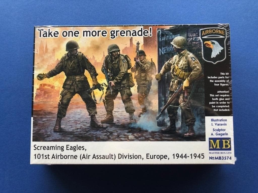 MasterBox	mb3574	Take one more grenade! 101 AB 1/35, Verzenden, Nieuw, 1:35 tot 1:50