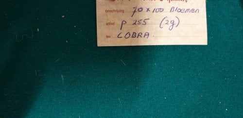 Schilderij bloemen, van Cobra, geschilderd door T. Vermeer, Ophalen of Verzenden, 'T Olde Gre-j, Info@toldegrej.nl, Endepoelstraat 20f Didam