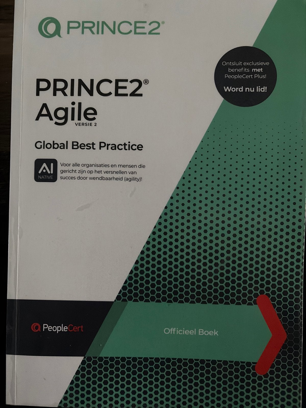 PRINCE2 Agile Versie 2 - Global Best Practice, Boeken, Studieboeken en Cursussen, Ophalen of Verzenden, Gamma, Zo goed als nieuw