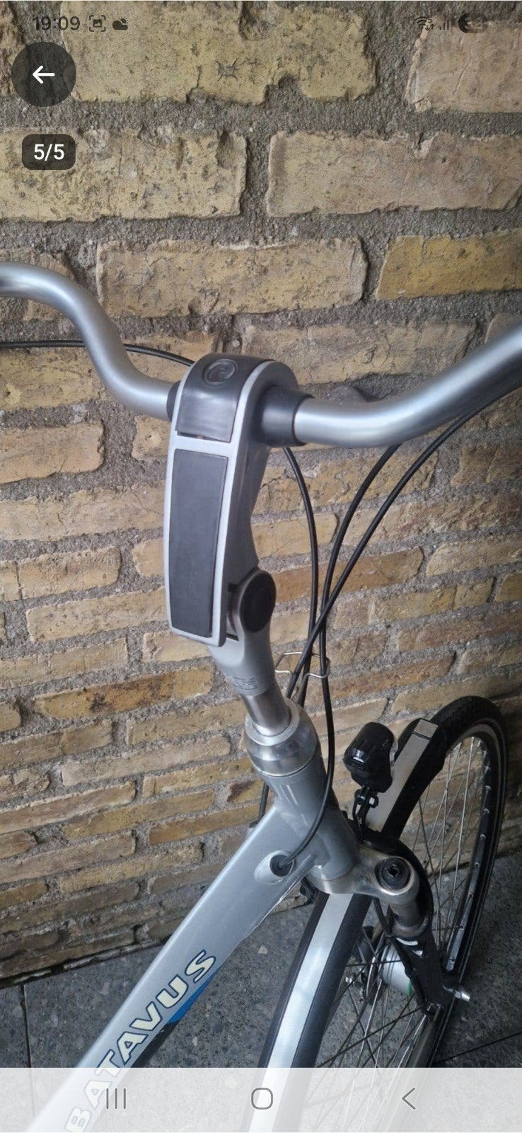 lichtgewicht batavus damesfiets verstelbaar stuur! fietstas, Fietsen en Brommers, Ophalen, Stuur