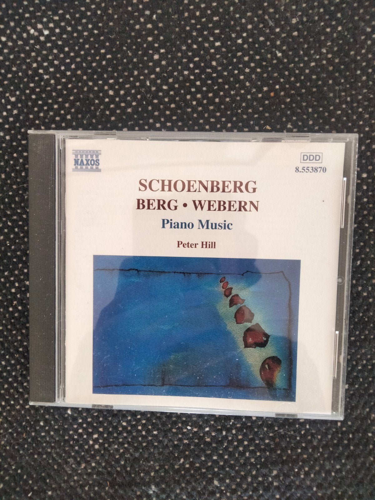 Schoenberg, Berg, Webern: Pianomuziek -Peter Hill (Naxos CD), Gebruikt, Overige componisten, Modernisme tot heden, Ophalen of Verzenden