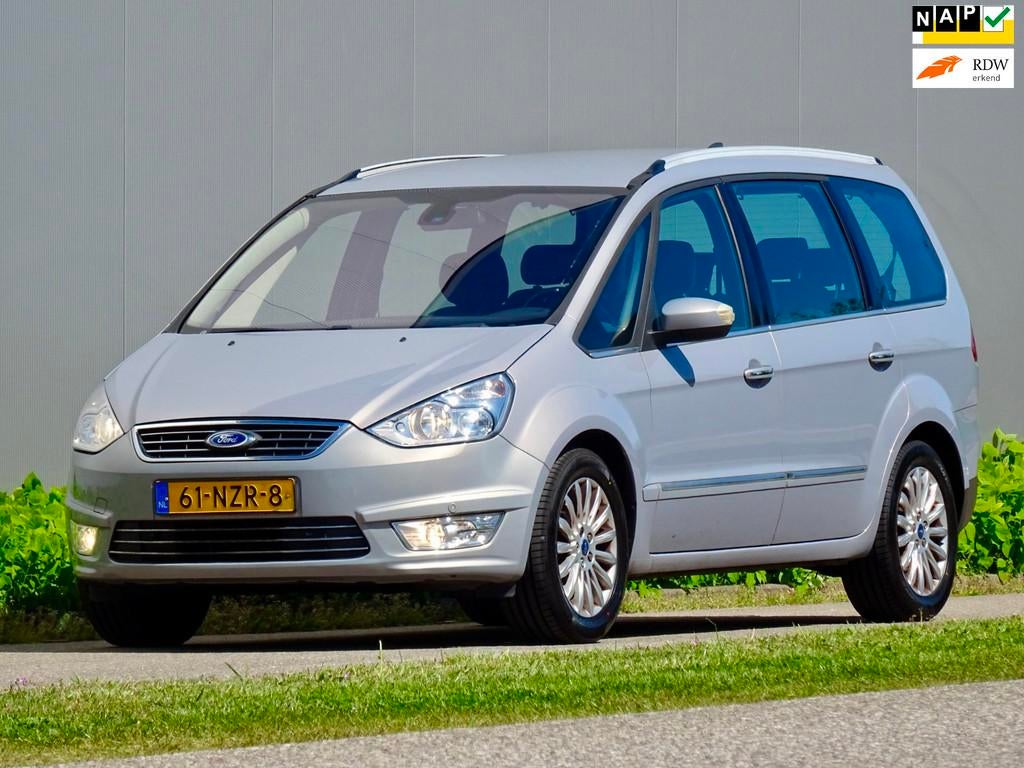 Ford Galaxy 2.0 Titanium | 7 Stoelen | Trekhaak | NL-AUTO |, Voorwielaandrijving, Euro 5, Stof, Gebruikt