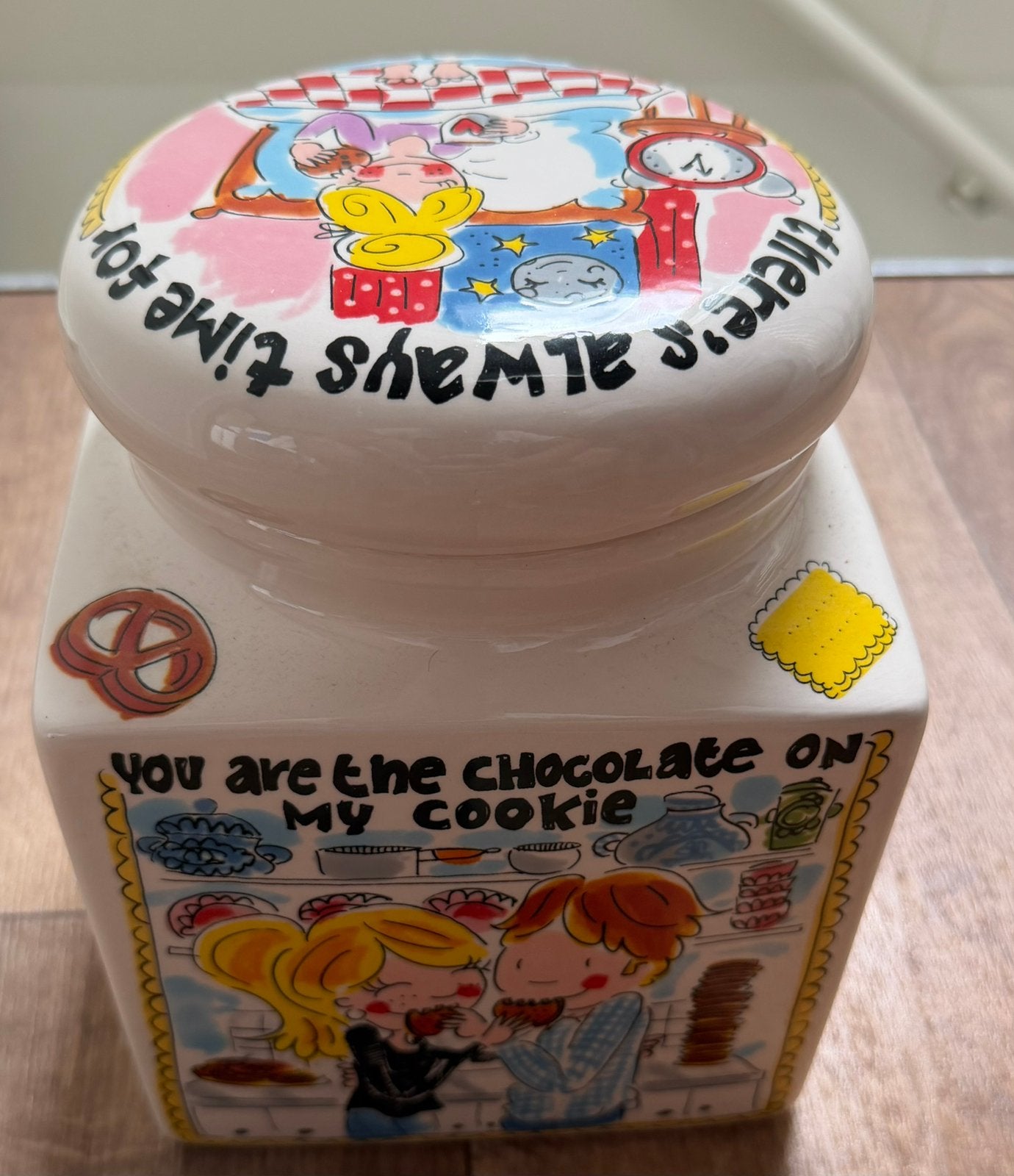 Blond Amsterdam Cookies Voorraad pot, Ophalen, Overige typen, Nieuw, Aardewerk