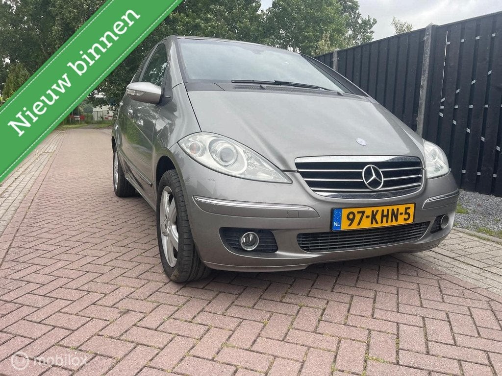 Mercedes A-klasse 170 Avantgarde, 15 km/l, Gebruikt, Zwart, 4 cilinders