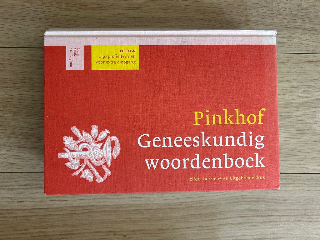 Geneeskundig woordenboek, Boeken, Ophalen, Zo goed als nieuw, Pinkhof, Overige uitgevers