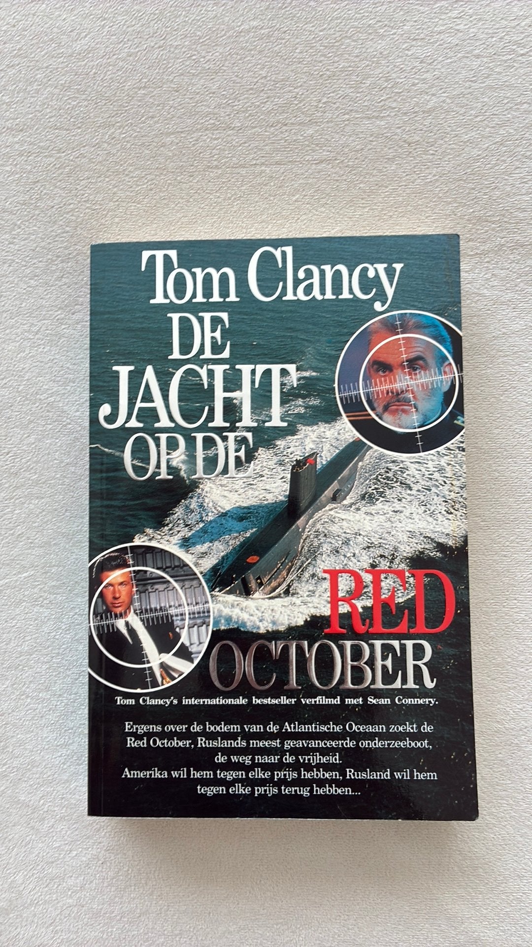 De jacht op de Red October, Ophalen of Verzenden, Zo goed als nieuw