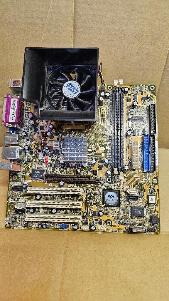 Asus A7VBX-LA Ver 2.02, Computers en Software, Moederborden, Gebruikt, Socket A, Ophalen of Verzenden, DDR