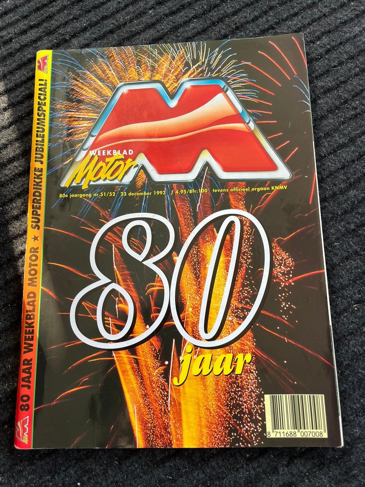 Weekblad MOTOR nr 51/52 jubileumspecial 1993, Ophalen of Verzenden, 1980 tot heden, Nederland, Tijdschrift