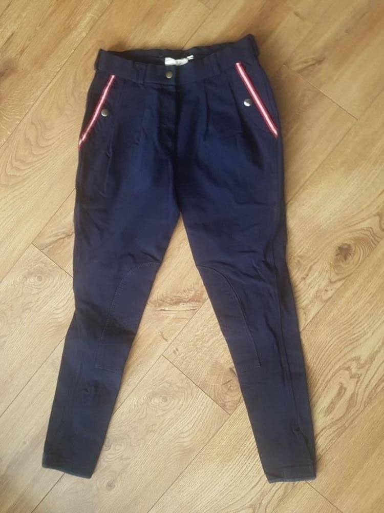 Blauwe Robby's rijbroek maat 38, Ophalen, Blauw, Dressuur, Nieuw