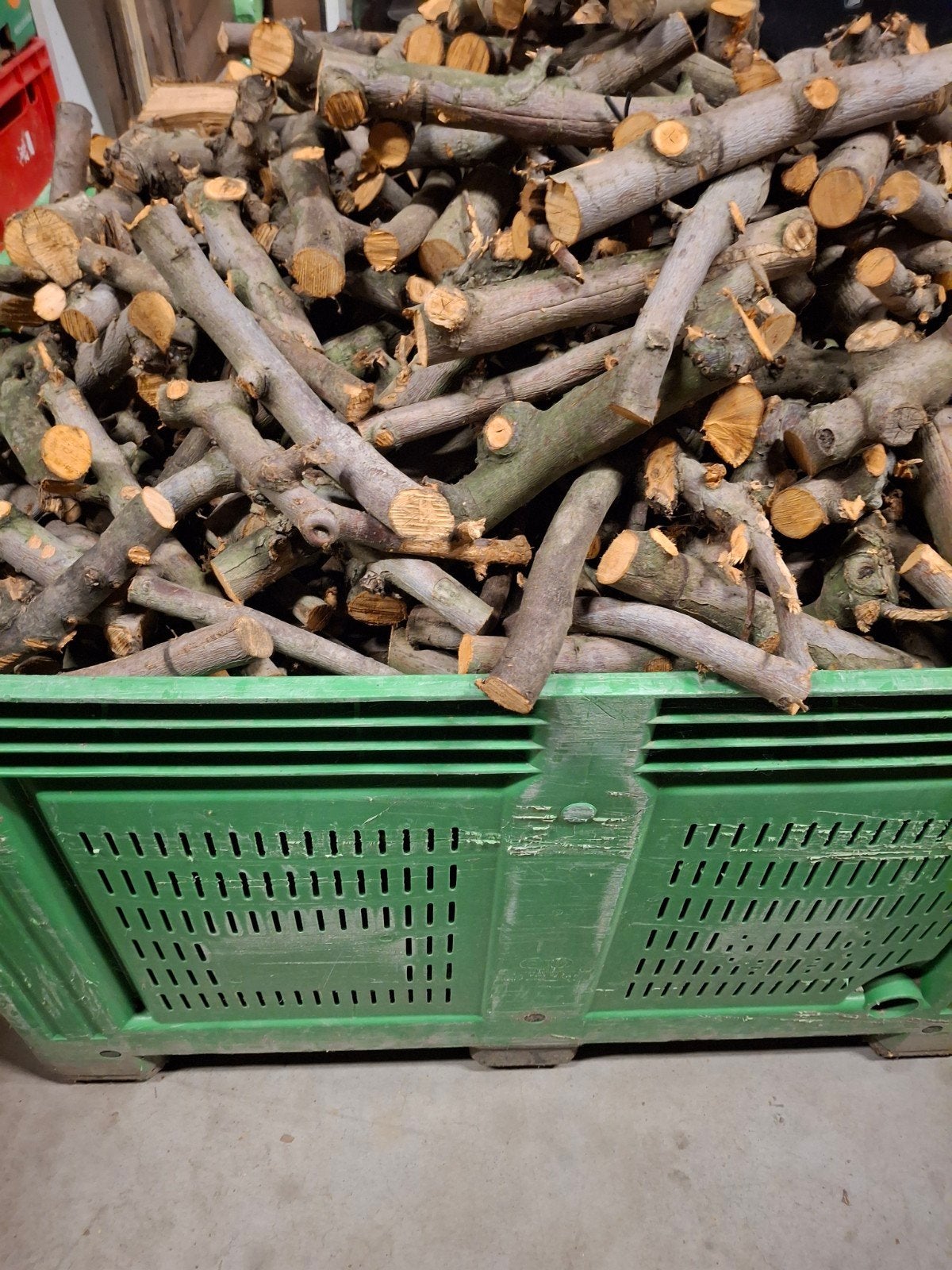 haardhout fruithout stammetjes smoker openhaard/hout, 3 tot 6 m³, Ophalen of Verzenden, Overige houtsoorten, Stammen