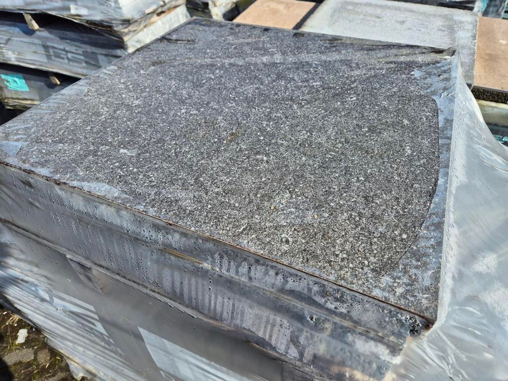 11,5m² geoceramica 60x60x4cm antraciet grijs s-partij, Tuin en Terras, Tegels en Klinkers, Nieuw, Terrastegels, Keramiek, 10 m² of meer