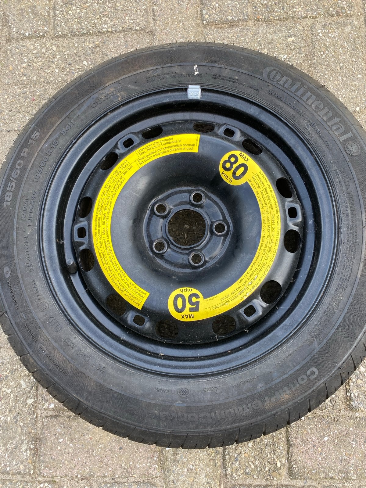 Continental thuiskomer 185/60 R15, Ophalen of Verzenden, Nieuw