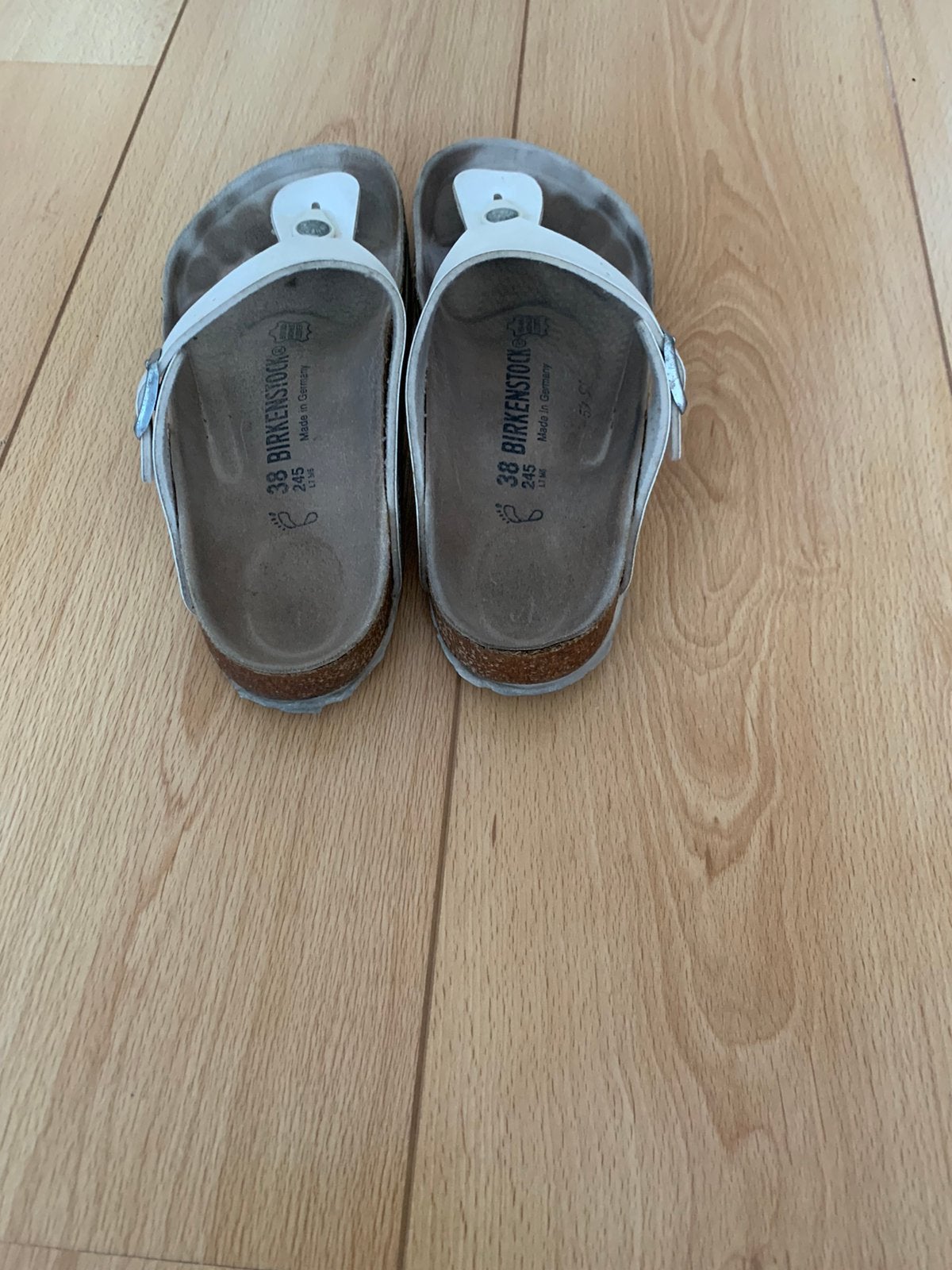 Birkenstock maat38 Unisex, Ophalen of Verzenden, Zo goed als nieuw, Jongetje of Meisje, Schoentjes
