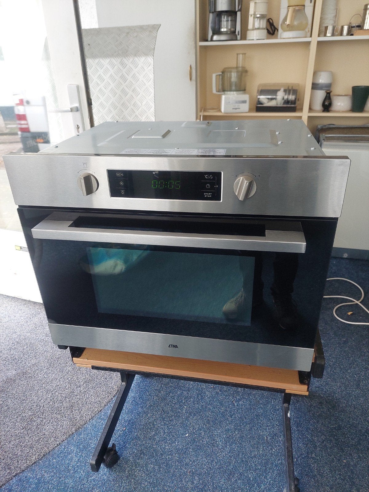 ETNA INBOUW COMBI-MAGNETRON IN ZEER NETTE STAAT, Witgoed en Apparatuur, Ophalen, Zo goed als nieuw, Inbouw