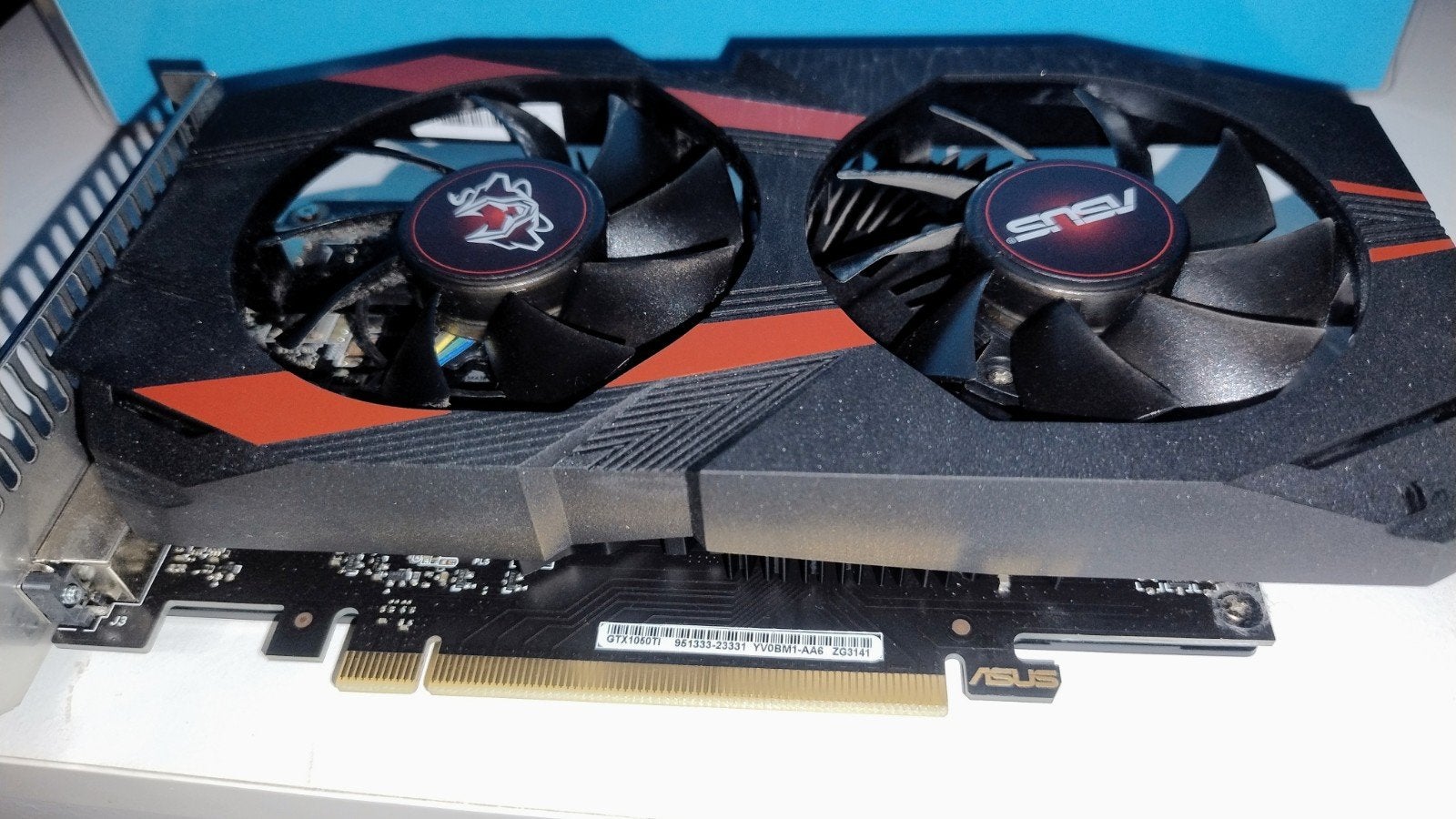 ASUS Cerberus GeForce GTX 1050 Ti OC Edition 4GB GDDR5, Computers en Software, Videokaarten, Zo goed als nieuw, Nvidia, PCI-Express 3.0