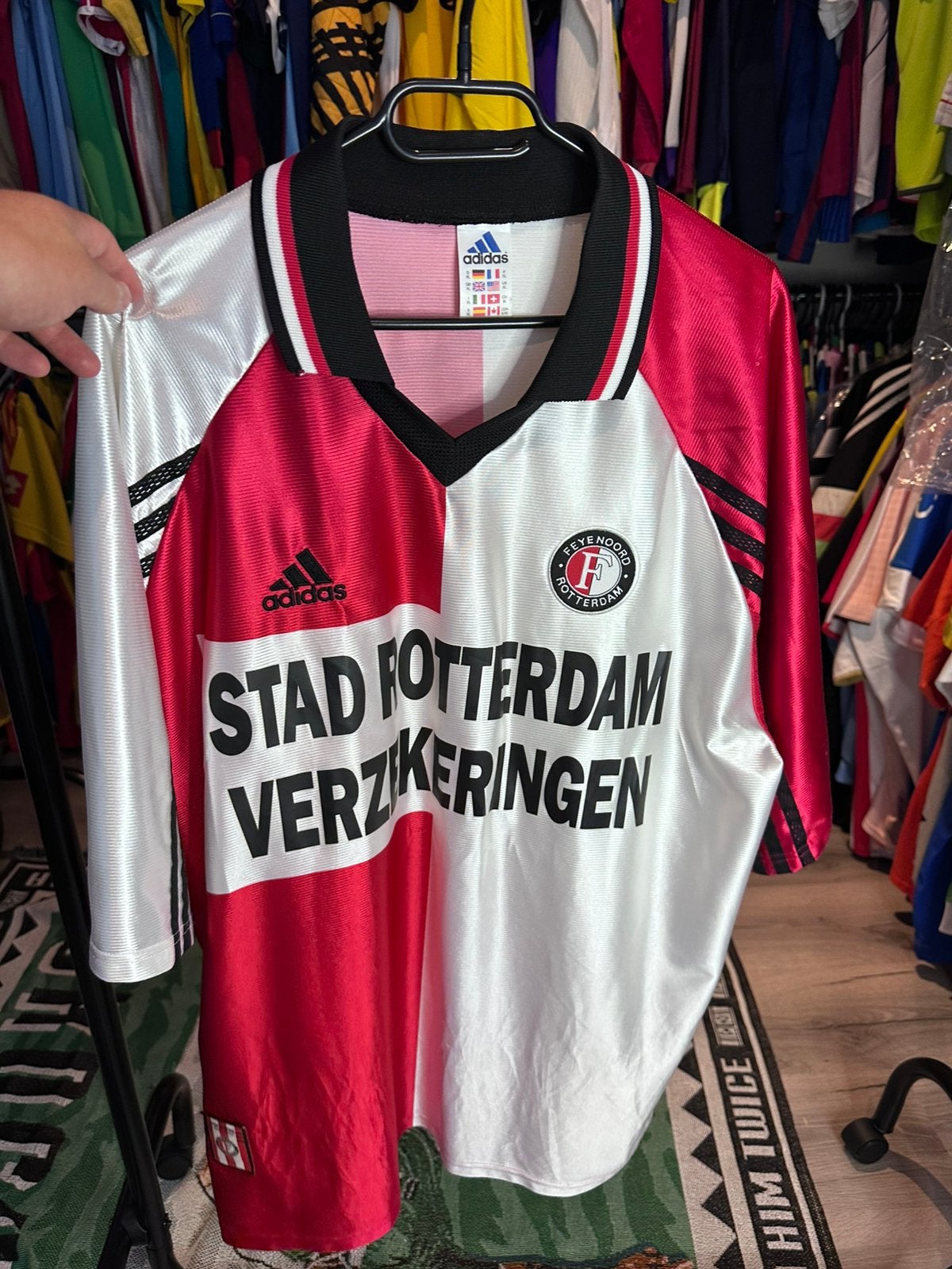 Oud Feyenoord voetbal shirt uit 1998/1999, Maat XL, Verzenden, Zo goed als nieuw, Shirt