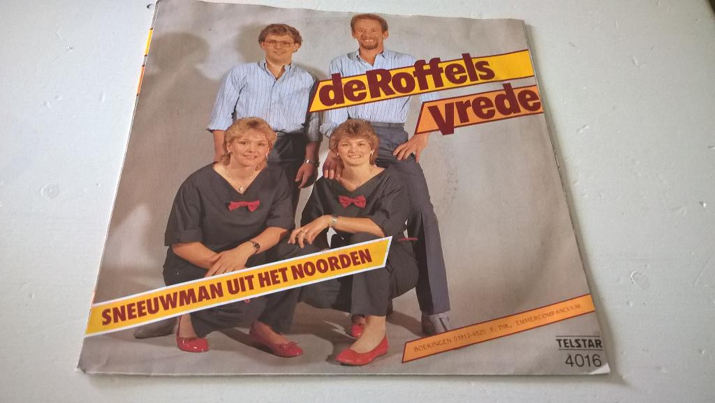 DE  ROFFELS       TELSTAR  40 16, Cd's en Dvd's, Ophalen of Verzenden, Zo goed als nieuw, 7 inch, Levenslied of Smartlap
