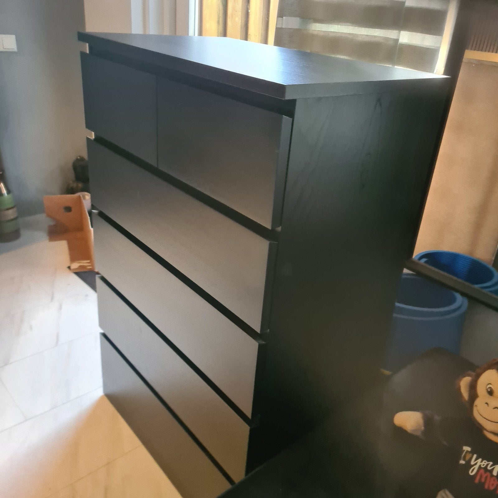 Mooie ikea malm ladekast met 6 lades, Ophalen, 5 laden of meer, 50 tot 100 cm, Zo goed als nieuw