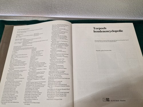 toepoels honden encycclopedie 1988, Boeken, Ophalen of Verzenden