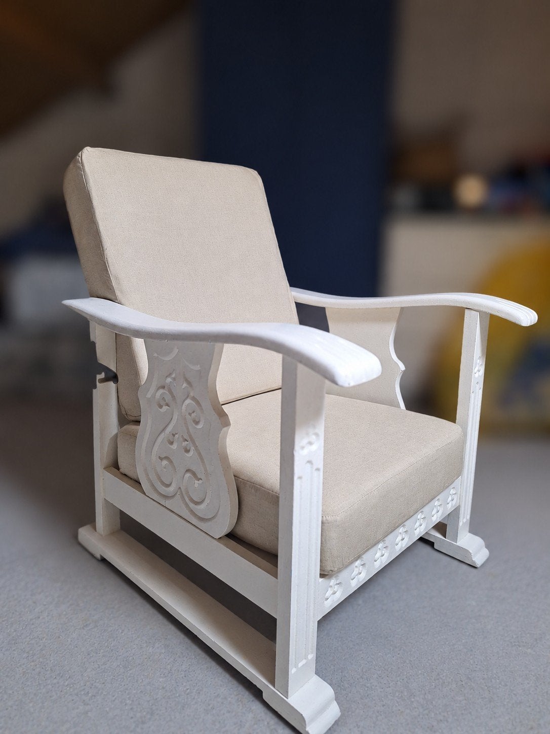 Vintage Rokerstoel - Opknapper met Potentie, Ophalen