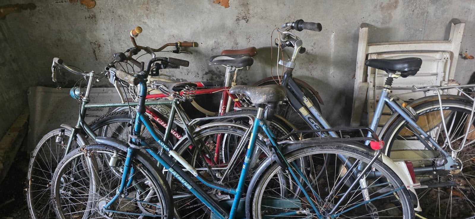 Partij gebruikte fietsen - Diverse merken en modellen, Fietsen en Brommers, Overige merken, Velgrem, Versnellingen, Ophalen of Verzenden
