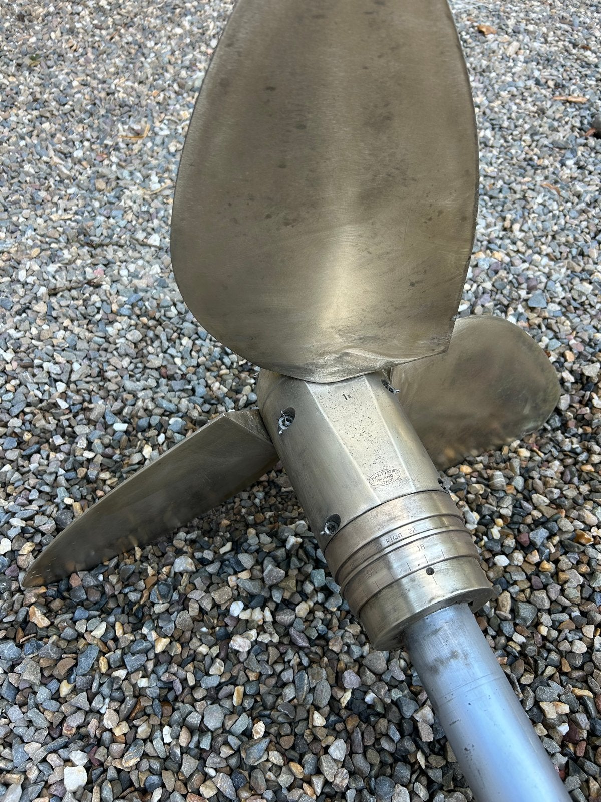 29 inch Max-Prop 3-blads schroef, Ophalen, Gebruikt, Motor en Techniek, Zeilboot of Motorboot